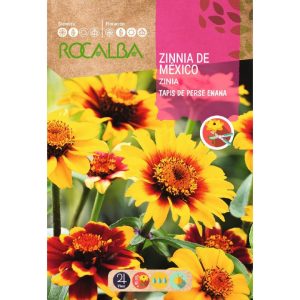 Semillas de Zinnia de Mexico Rocalba