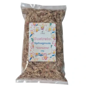 Musgo Sphagnum 3 lts