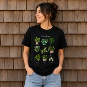 Polera colección Monsteras