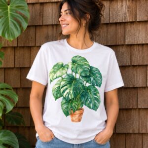 Polera Monstera planta
