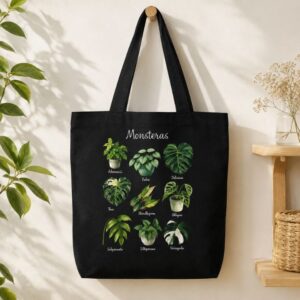 Tote bag colección Monstera