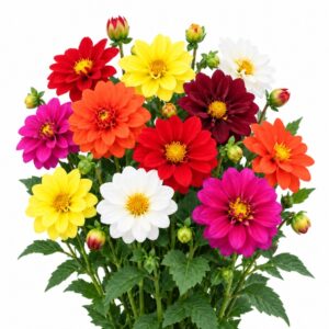 Semillas de dalia Figaro mix
