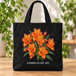 Tote bag Alstroemeria Ligtu