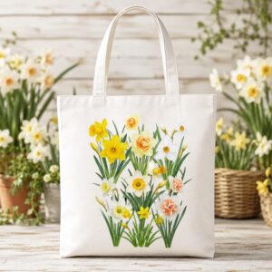 Tote bag narcisos
